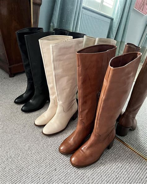 burberry wide calf boots